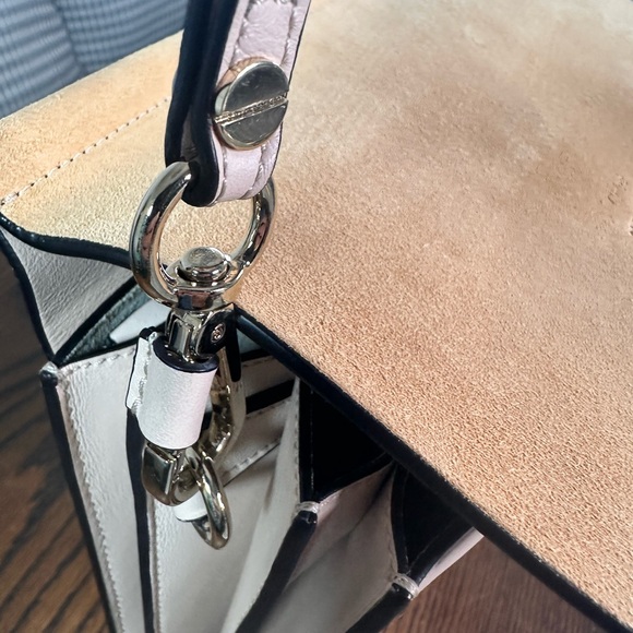 Authentic Chloé Faye Medium Shoulder Bag in Blush Pink NWOT - Picture 6 of 10